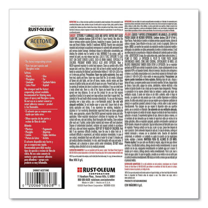 Rust-Oleum® Acetone, 1 gal Can, 2/Carton (RST248668)