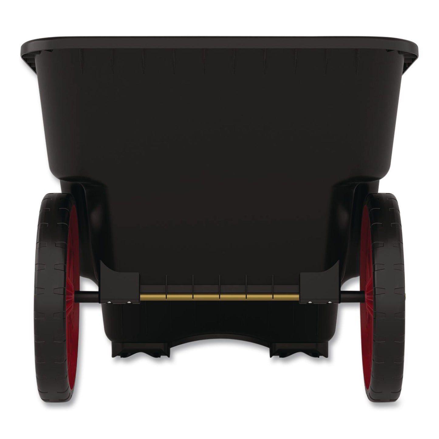 Suncast Commercial® 9 cu ft Yard Cart, 28 x 49.5 x 27.5, Resin, Black (SUAYCCPD9005PK)