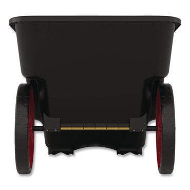 Suncast Commercial® 9 cu ft Yard Cart, 28 x 49.5 x 27.5, Resin, Black (SUAYCCPD9005PK)