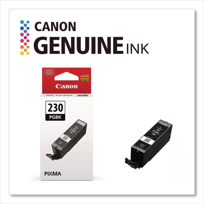 Canon® 6673C001 (PGI-230) Ink, 600 Page-Yield, Pigment Black (CNM6673C001)