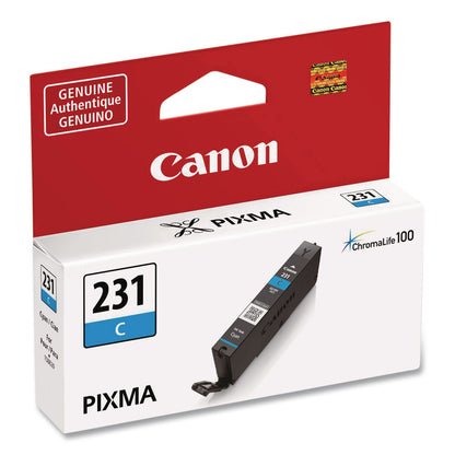 Canon® 6675C001 (CLI-231) Ink, 800 Page-Yield, Cyan (CNM6675C001)