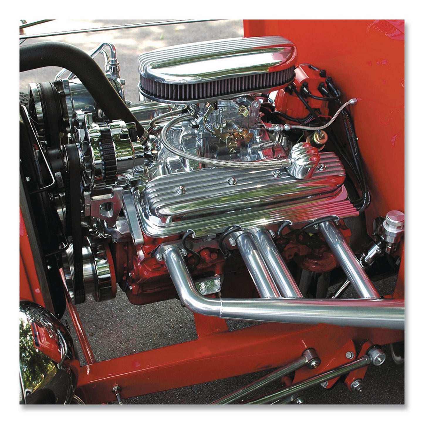 Rust-Oleum® Automotive High Heat Enamel Spray Paint, Flat Black, 12 oz Aerosol Can, 6/Carton (RST248903)