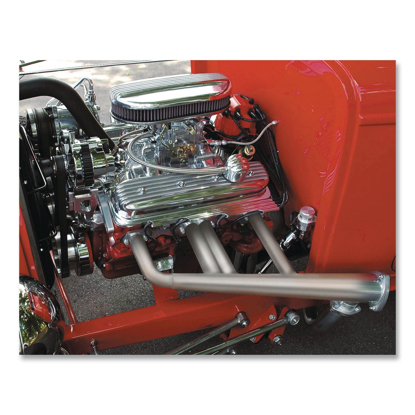 Rust-Oleum® Automotive High Heat Enamel Spray Paint, Flat Aluminum, 12 oz Aerosol Can, 6/Carton (RST248904)