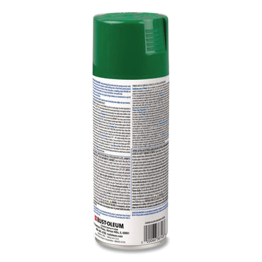 Rust-Oleum® Painter's Touch 2X Ultra Cover Spray Paint, Gloss Meadow Green, 12 oz Aerosol Can, 6/Carton (RST334039)