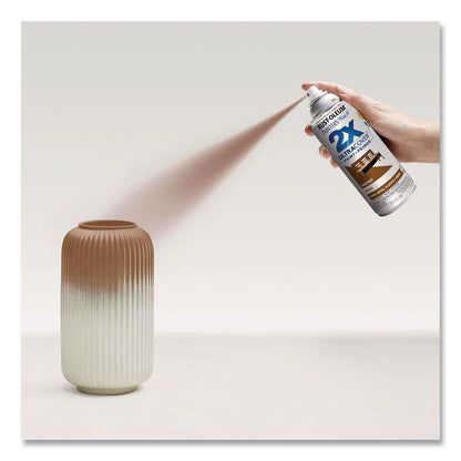 Rust-Oleum® Painter's Touch 2X Ultra Cover Spray Paint, Gloss Chestnut, 12 oz Aerosol Can, 6/Carton (RST249847)