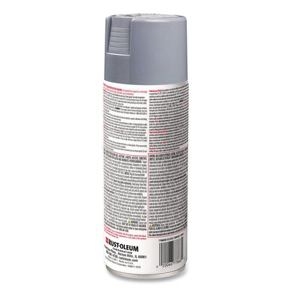 Rust-Oleum® Stops Rust Spray Paint, Gloss Smoke Gray, 12 oz Aerosol Can, 6/Carton (RST7786830)