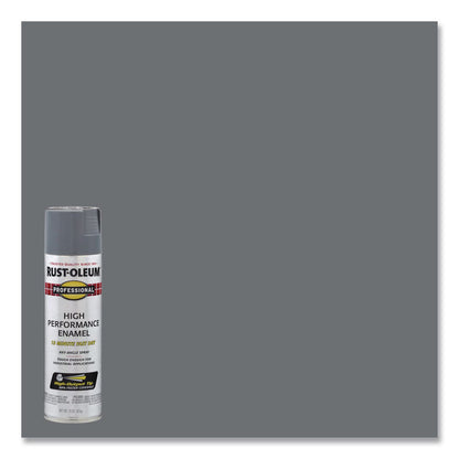 Rust-Oleum® Professional Spray Paint, Gloss Dark Machine Gray, 15 oz Aerosol Can, 6/Carton (RST7587838CT)