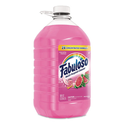 Fabuloso® Multi-Use Cleaner, Watermelon Scent, 128 oz Bottle, 3/Carton (CPC61051624)