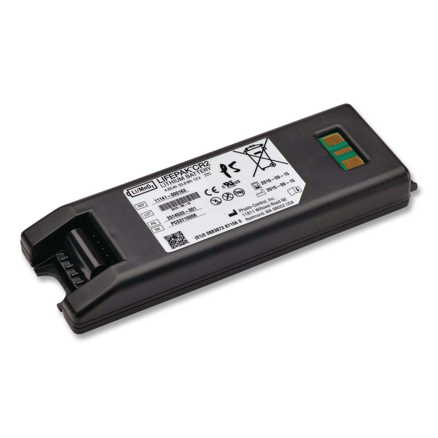 CARDIACT™ LIFEPAK CR2 AED Lithium Battery, Specialty 12 V (AOH11141000165)