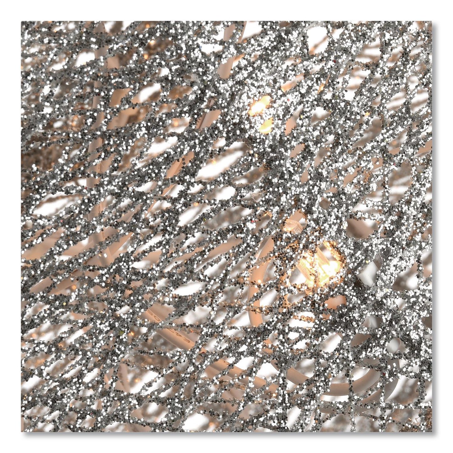 National Tree Company® Silver Angel Decor, AC Powered, Cool White LED Lights, 24" x 30 "x 48", Silver (NTTDF070005U)