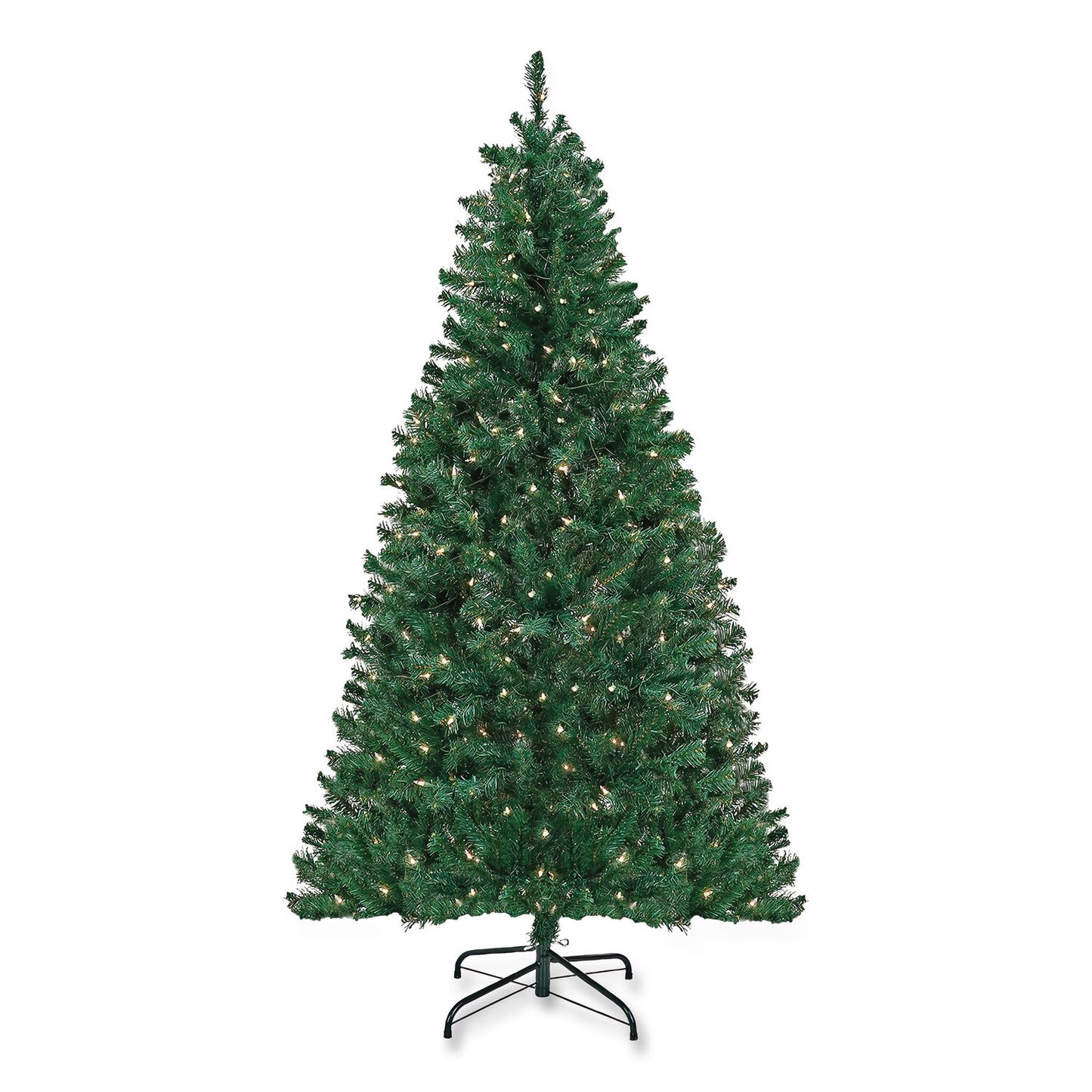National Tree Company® Pre-Lit Acacia Tree, 37" x 37" x 70.8", Green Tree, Green Tree Stand (NTTAC10030860)