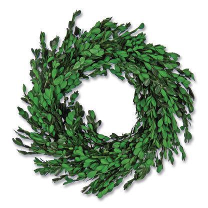 National Tree Company® Spring Boxwood Wreath, 18" x 18" x 3.93", Green (NTTEG79MH187181)