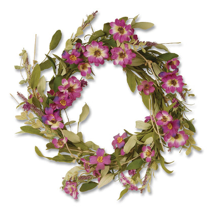 National Tree Company® Garden Accents Purple Daisy Wreath, 20" x 3", Purple (NTTGAF3020WDLP)