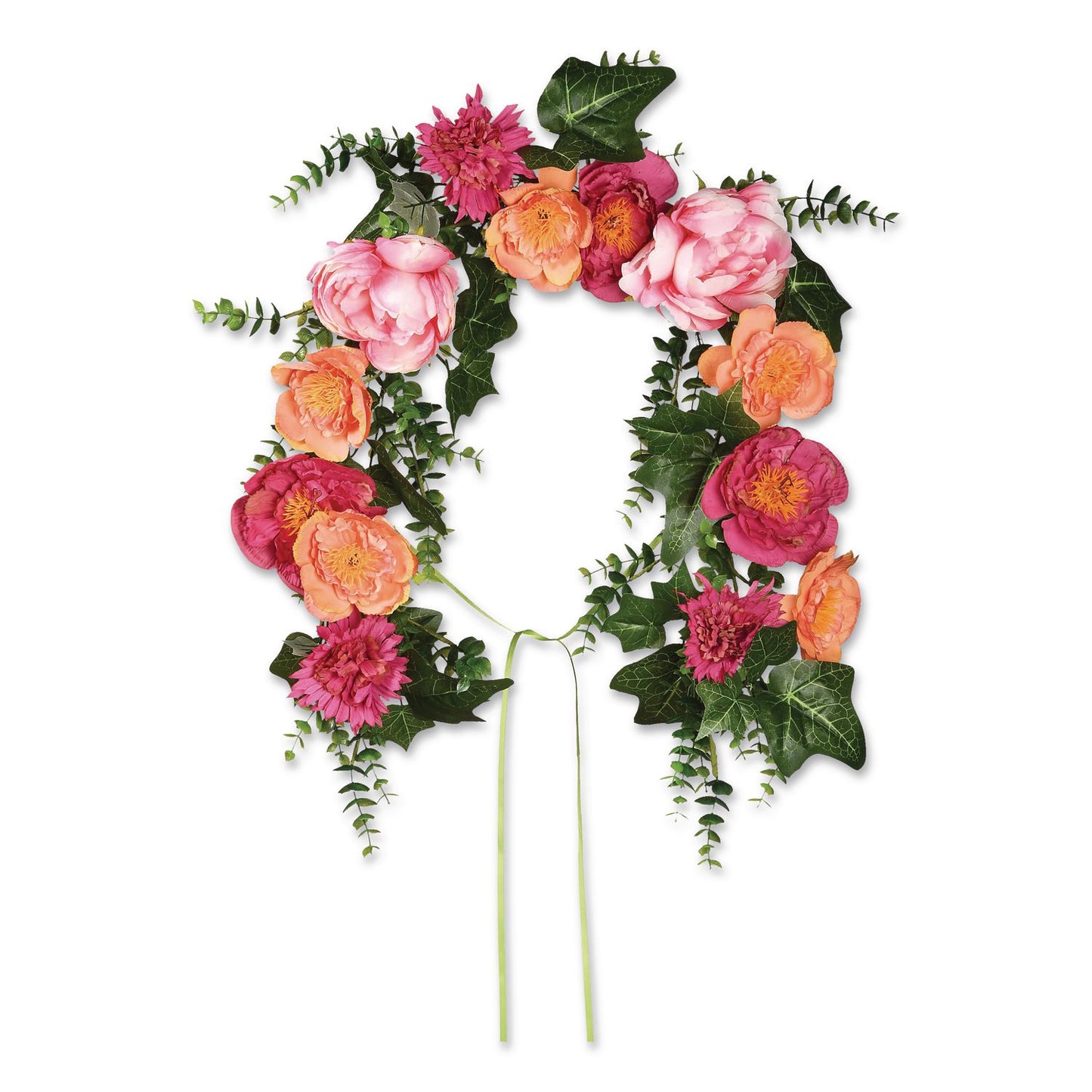 National Tree Company® Spring Flowers Mailbox Swag, 36" Long, Pink (NTTRAS20004MB1)