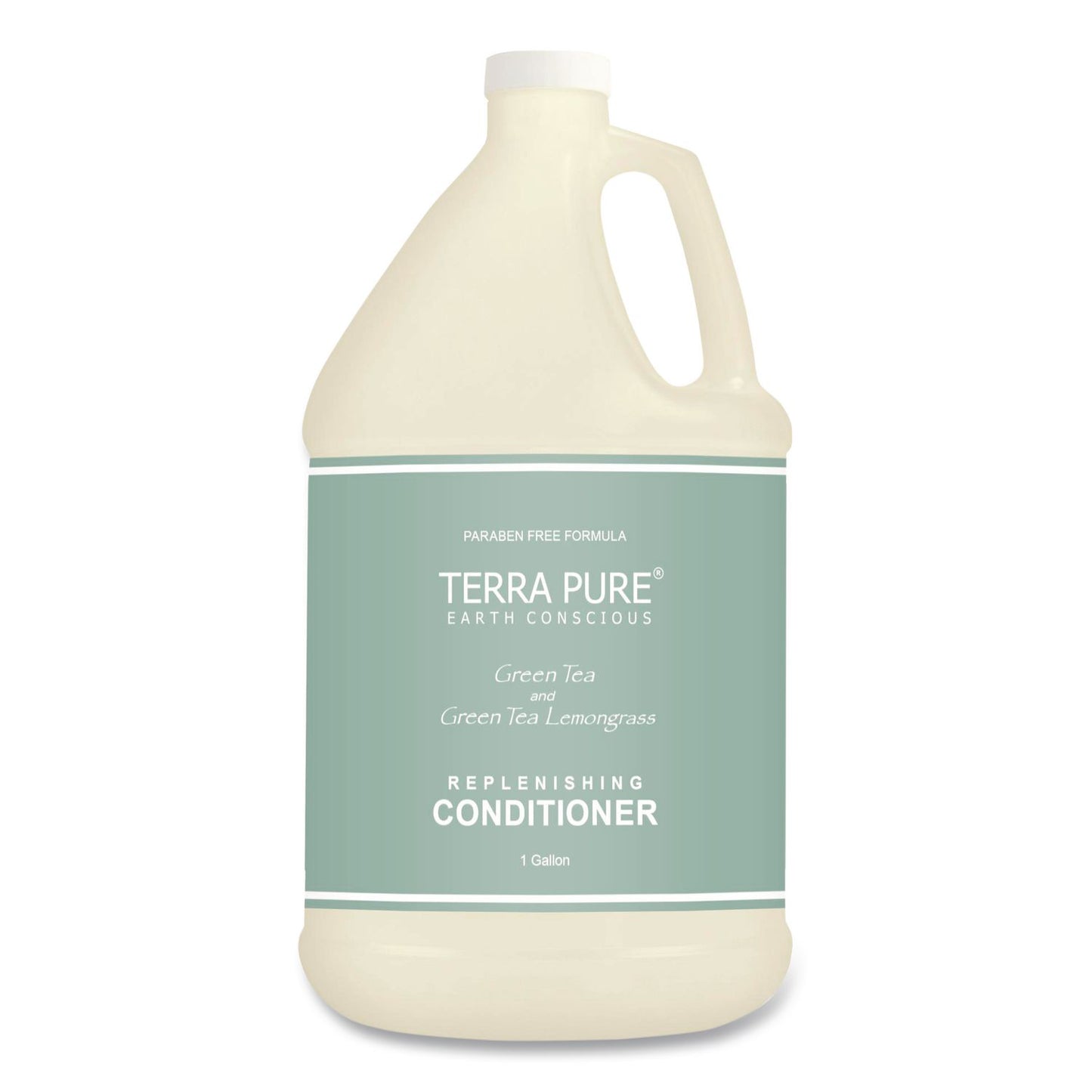 Diversified Hospitality Solutions Terra Pure Conditioner Gallon, Green Tea Lemongrass Scent, 1 gal Bottle (DHS002256EA)
