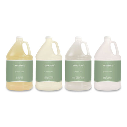 Diversified Hospitality Solutions Terra Pure Conditioner Gallon, Green Tea Lemongrass Scent, 1 gal Bottle (DHS002256EA)