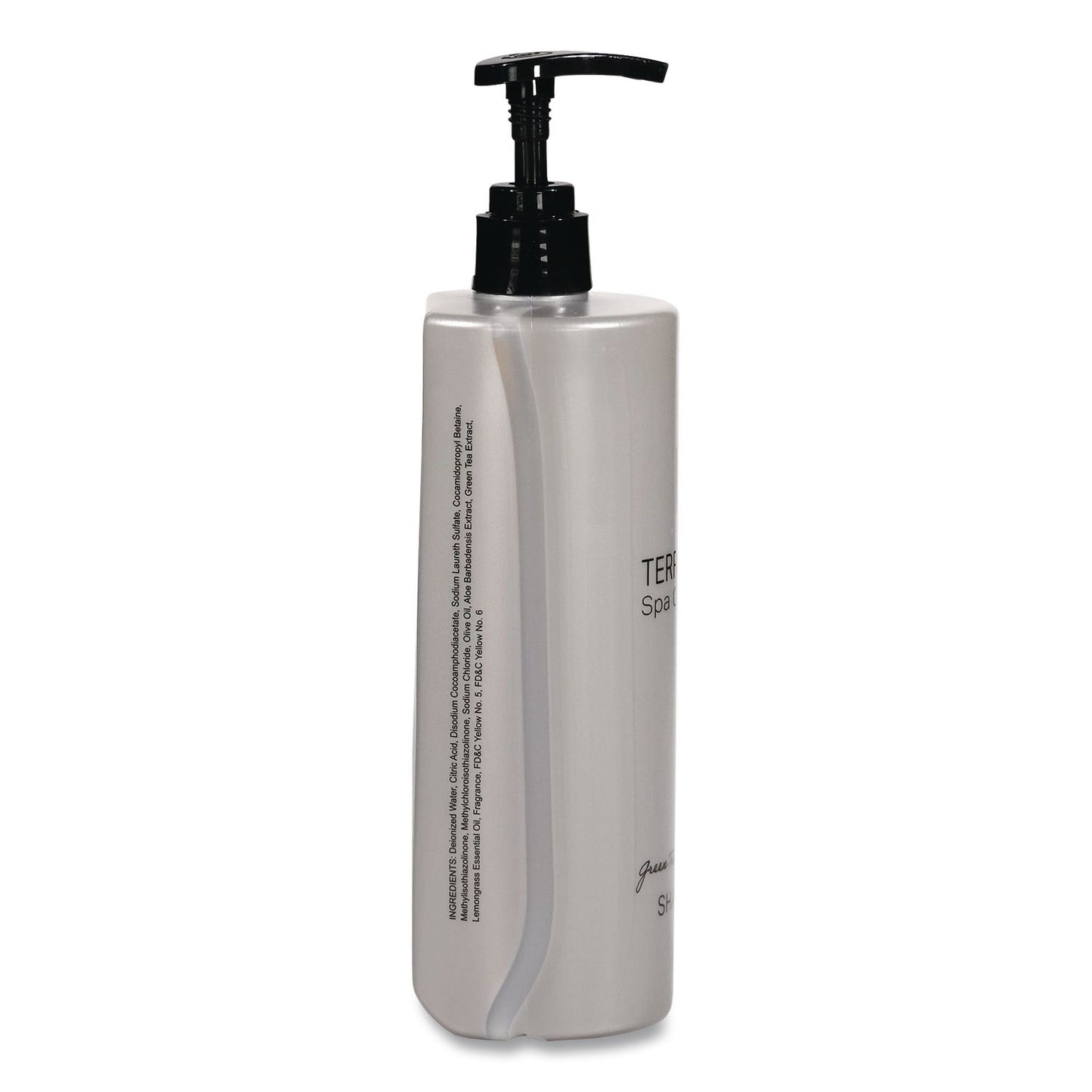 Diversified Hospitality Solutions Terra Pure Shampoo Air Pump, Green Tea Lemongrass Scent, 16.32 oz Bottle (DHS458944EA)