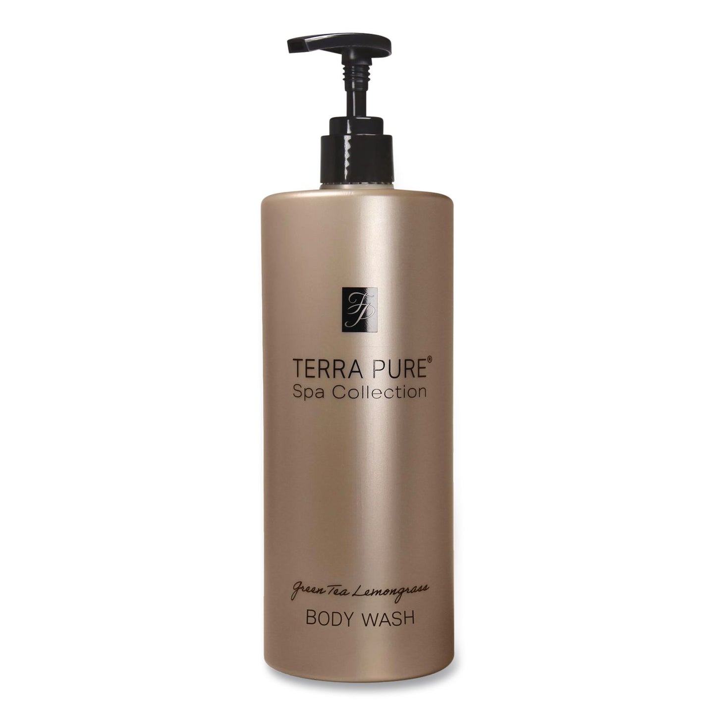 Diversified Hospitality Solutions Terra Pure Body Wash Air Pump, Green Tea Lemongrass Scent, 16.23 oz Bottle (DHS458968EA)