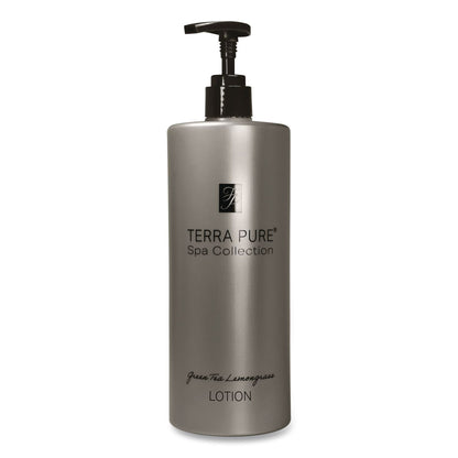 Diversified Hospitality Solutions Terra Pure Body Lotion Air Pump, 16.23 oz Bottle, Green Tea and Lemongrass Scent (DHS458975EA)