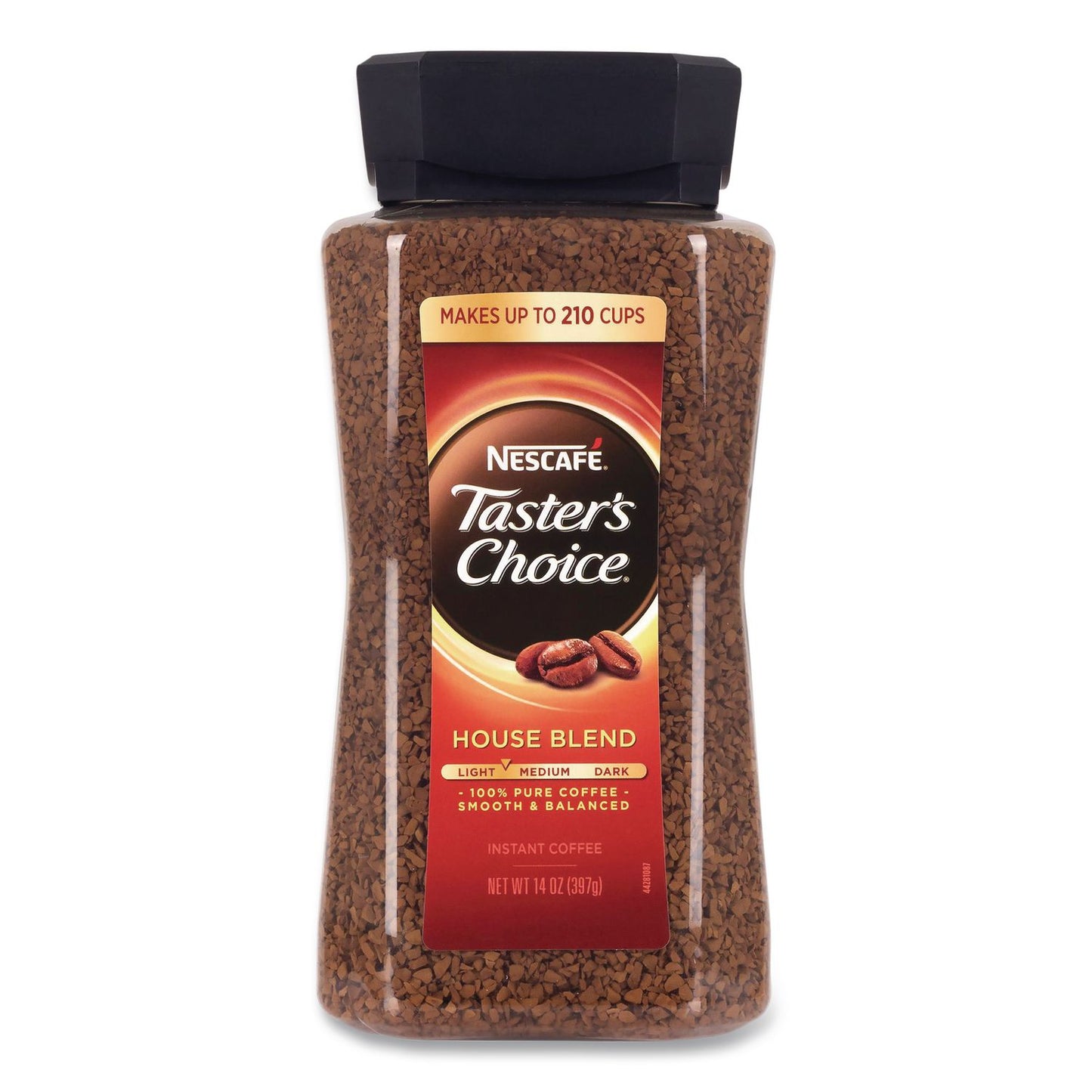Nescafé® Taster's Choice House Blend Instant Coffee, 14 oz Bottle (GRR22002632)