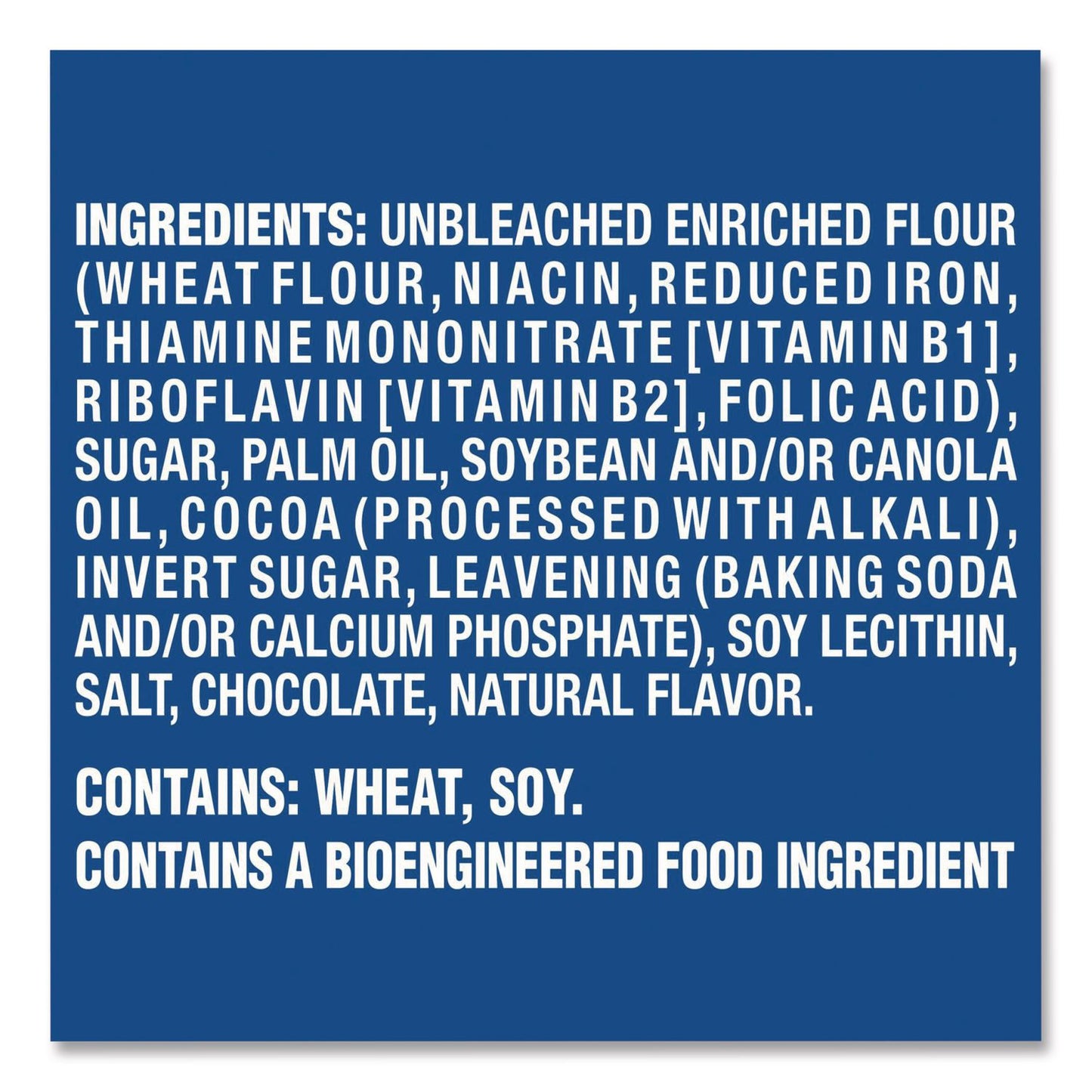 Nabisco® Cookies, Chocolate, 12 Individually Wrapped Sleeves, 3 lb 14.67 oz Box, 1 Box/Carton (GRR22002637)
