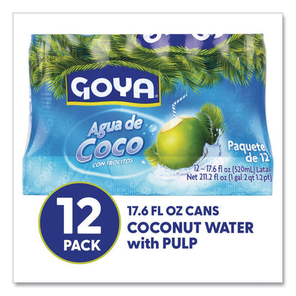 Goya® Coconut Water, Coconut, 17 oz Bottle, 12/Carton (GRR22002657)
