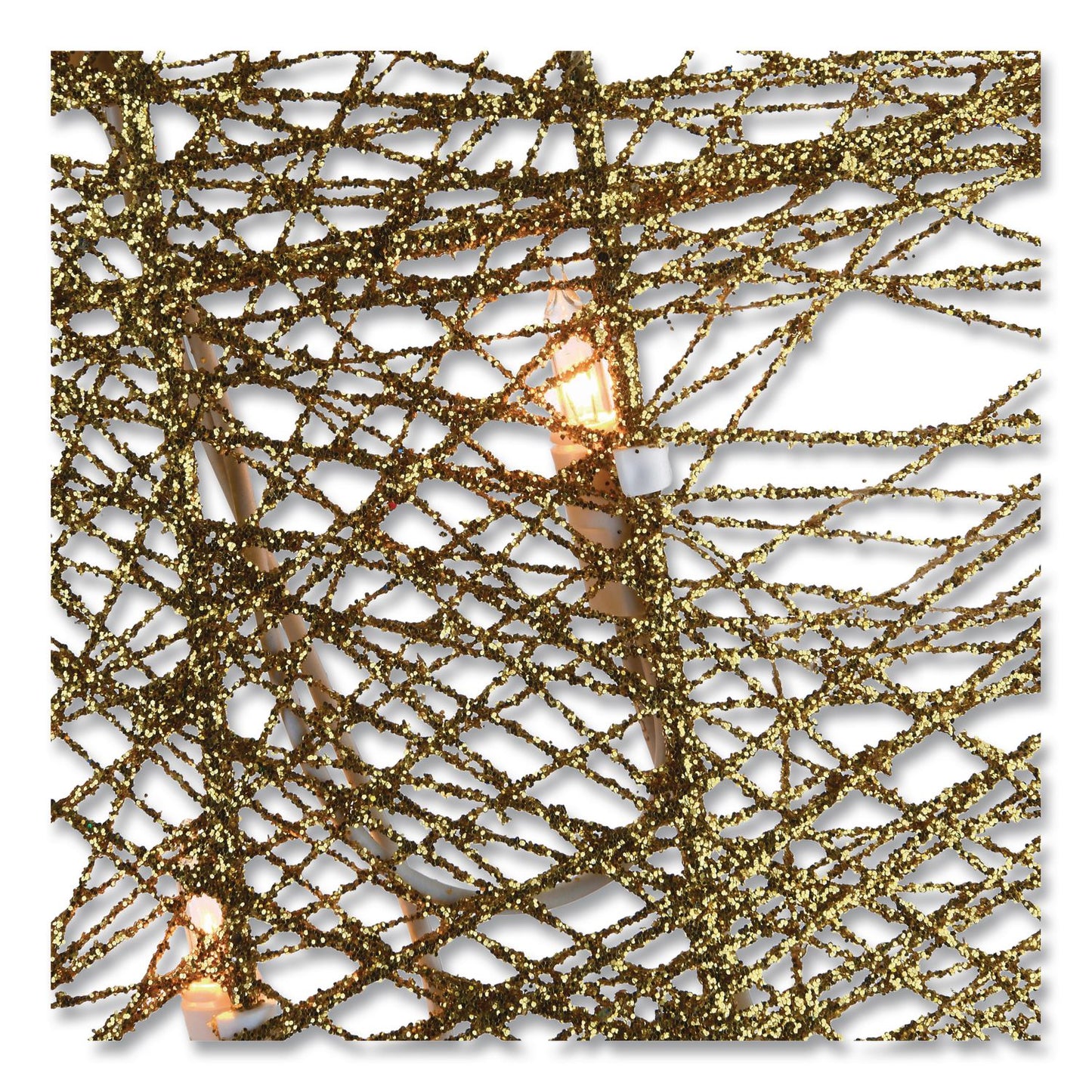 National Tree Company® Silver Angel Decor, AC Powered, Cool White LED Lights, 24" x 30 "x 48", Silver (NTTDF070005U)