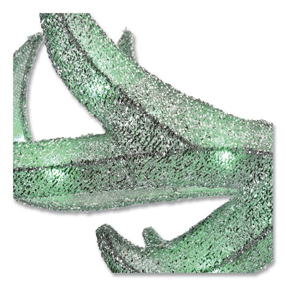 National Tree Company® Mesh Glittered Deer Family, AC Powered, Blue/Green/Red/Yellow LED Lights, 27" x 8.5" x 60", White (NTTDF340001LR)