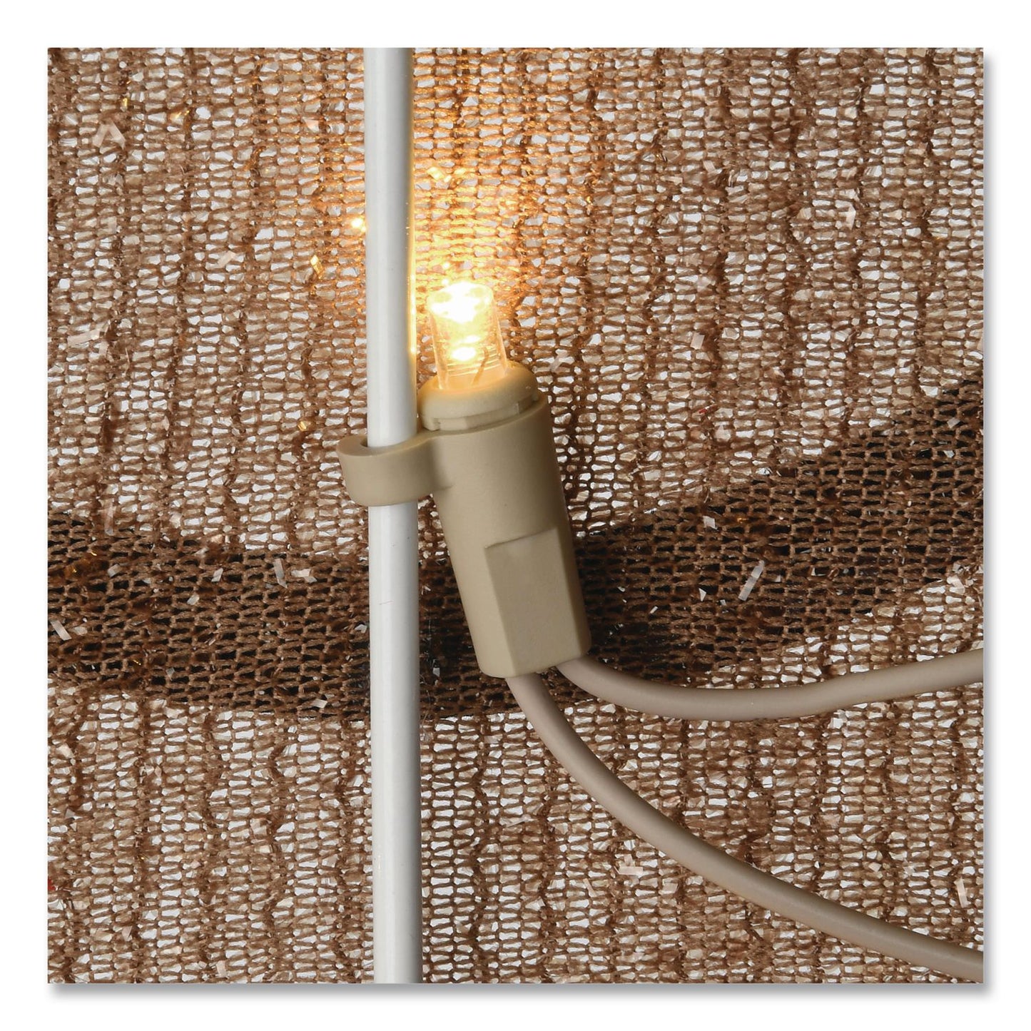 National Tree Company® Pre-Lit Gingerbread Cookie Couple, AC Powered, Warm White LED Lights, 12" x 24" x 35", Assorted Colors (NTTDF21080006L)