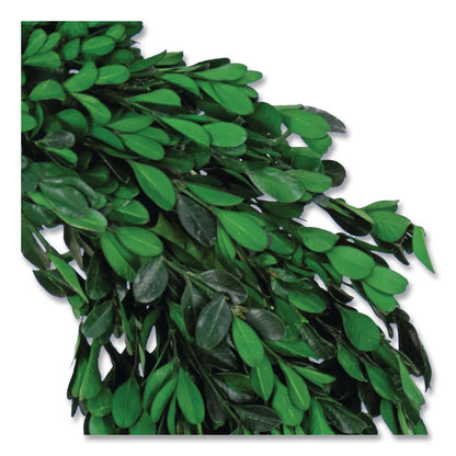 National Tree Company® Spring Boxwood Wreath, 18" x 18" x 3.93", Green (NTTEG79MH187181)