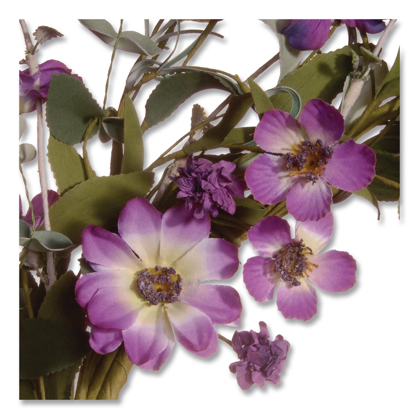 National Tree Company® Garden Accents Purple Daisy Wreath, 20" x 3", Purple (NTTGAF3020WDLP)