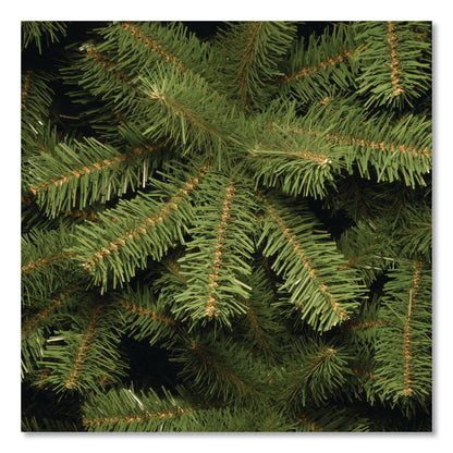 National Tree Company® North Valley Spruce Pencil Slim Tree, 32" x 32" x 90", Green Tree, Green Tree Stand (NTTNRV750575)