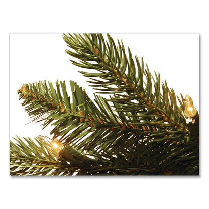 National Tree Company® Pre-Lit Grande Fir Medium Tree, 50" x 50" x 90", Green Tree, Green Tree Stand (NTTPEGF430775)