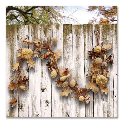 National Tree Company® Fall Garland, 72" Long, White (NTTRAHVG060669A)