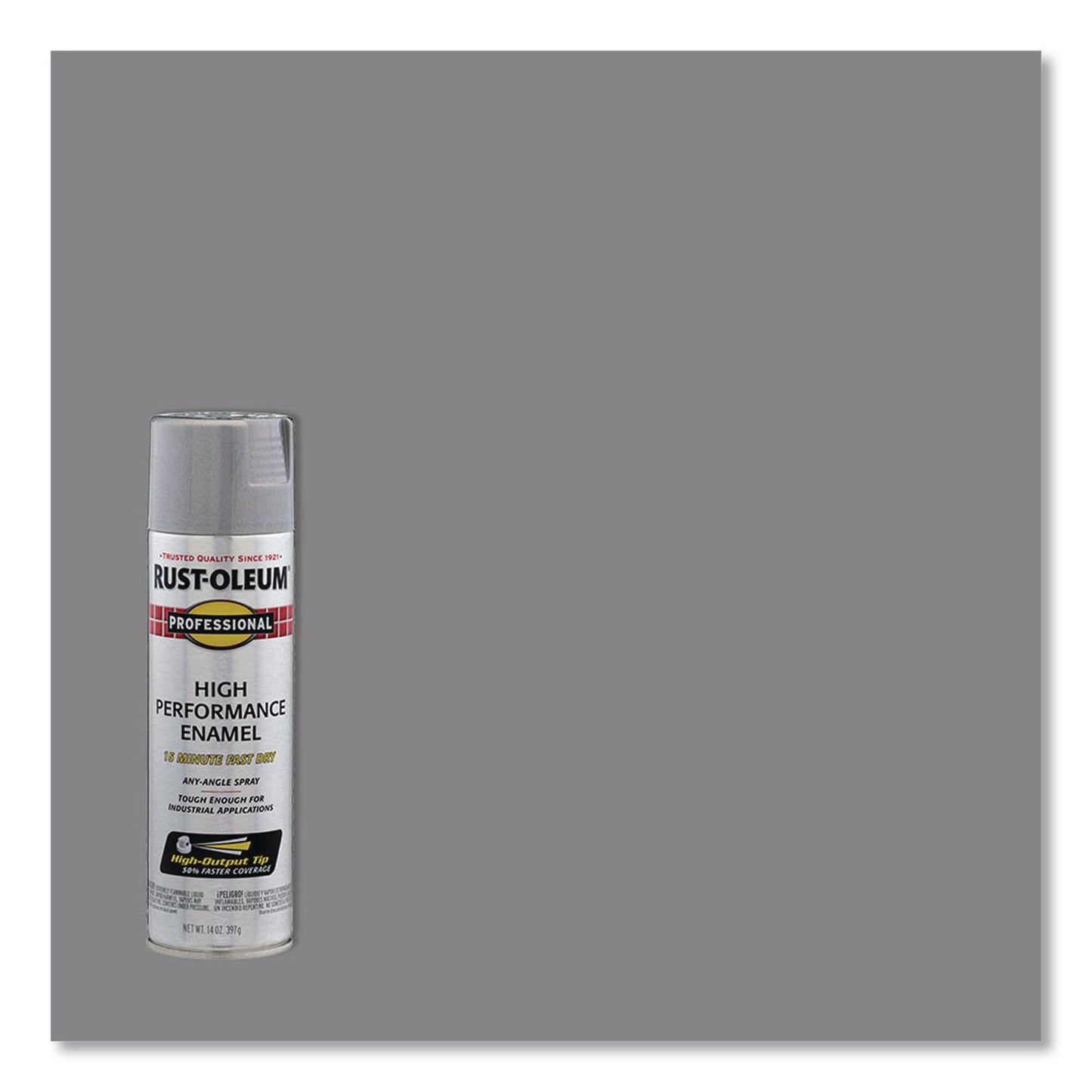 Rust-Oleum® Professional Spray Paint, Metallic Aluminum, 14 oz Aerosol Can, 6/Carton (RST7515838CT)