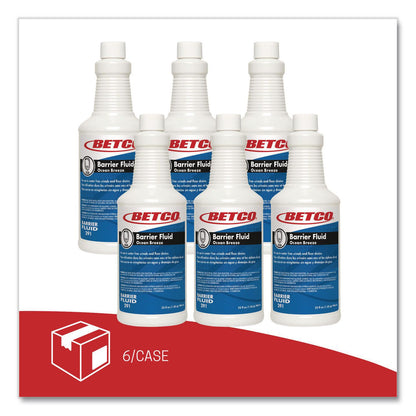 Betco® Barrier Fluid, Ocean Breeze Scent, 32 oz Bottle, 6/Carton (BET2917000)