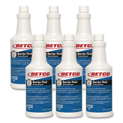 Betco® Barrier Fluid, Ocean Breeze Scent, 32 oz Bottle, 6/Carton (BET2917000)