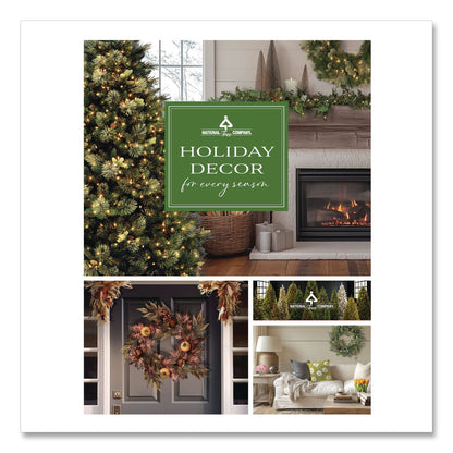 National Tree Company® Norway Fir Tree, 62" x 62" x 90", Green Tree, Green Tree Stand (NTTPENF150075)