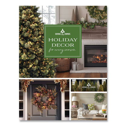 National Tree Company® Champagne Angel Decoration, AC Powered, Warm White LED Lights, 18" x 33" x 60", Champagne (NTTDF210004C)