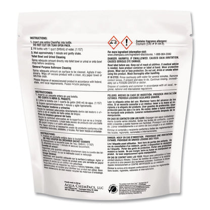 Diversey™ Non-Acid Bathroom and Bowl Cleaner, Lavender Scent, 6 g Packet, 80 Packets/Bag, 4 Bags/Carton (DVO9320972)