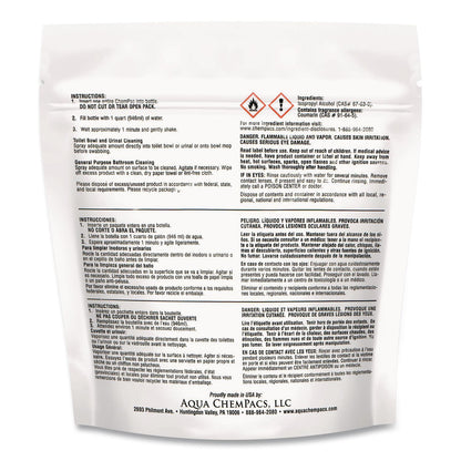 Diversey™ Acidic Bathroom and Bowl Cleaner, Lavender Scent, 4 g Packets, 12 Packets/Bag with 1 qt Spray Bottle (DVO9320999)