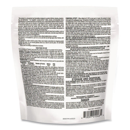 Diversey™ Disinfectant Cleaner, Marine Scent, 2.9 g Packets, 12 Packets/Bag with 1 qt Spray Bottle (DVO9321111)