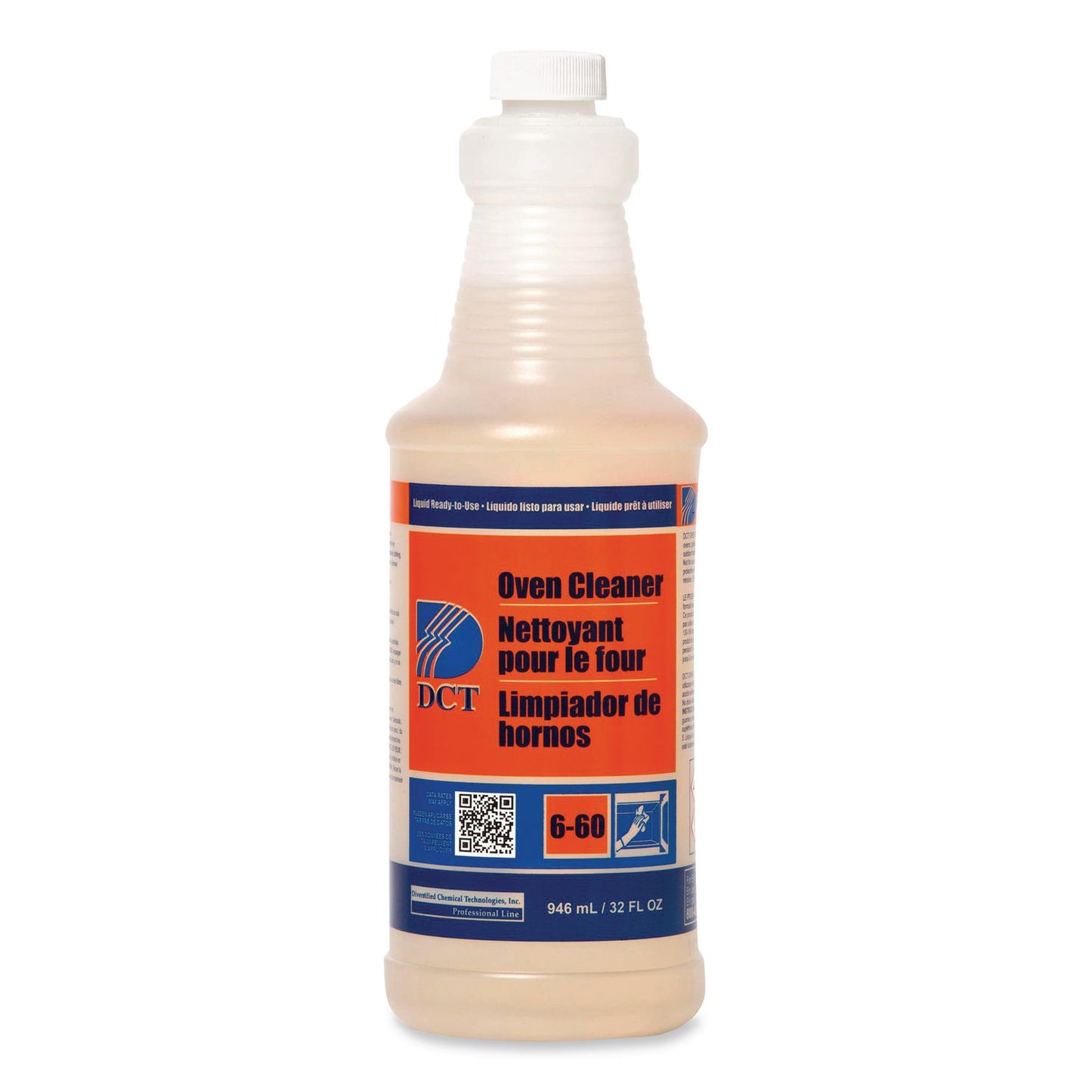 DCT Oven Cleaner, 32 oz Bottle, 6/Carton (PPL00004)