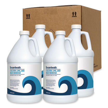 Boardwalk® Calcium, Lime and Rust Remover, 1 gal Bottle, 4/Carton (BWK4848)