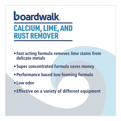 Boardwalk® Calcium, Lime and Rust Remover, 1 gal Bottle, 4/Carton (BWK4848)