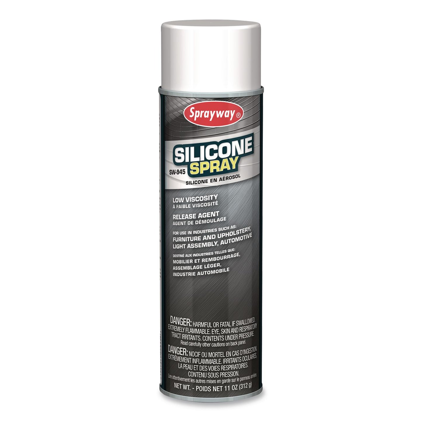 Sprayway® Silicone Spray, 20 oz Can, 12/Carton (CGCSW945)