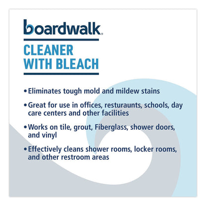 Boardwalk® Cleaner with Bleach, Apple Scent, 32 oz Bottle, 12/Carton (BWK4832)