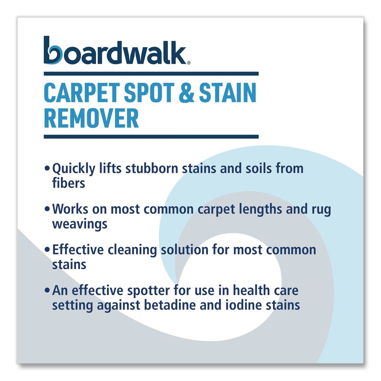 Boardwalk® Carpet Spot and Stain Remover, Country Fresh Scent, 32 oz Bottle, 12/Carton (BWK4847)