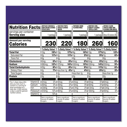 Frito-Lay Premiere Mix Variety Pack, Assorted Flavors, Assorted Sizes, 30 Bags/Carton (GRR22002670)