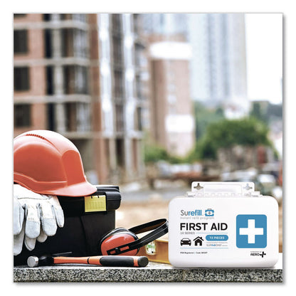 SUREFILL™ 10 Series First Aid Kit, 72 Pieces, Metal Case (AOHAK10T)